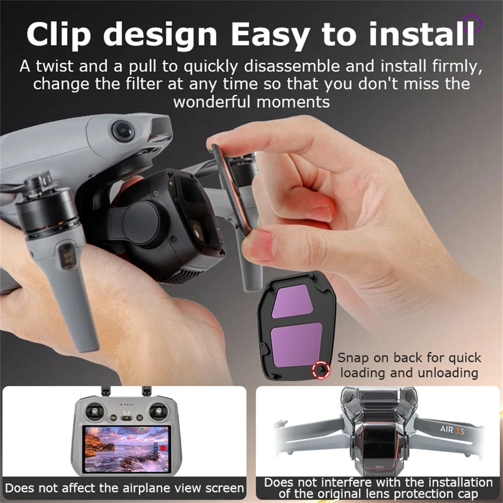مجموعة فلاتر عدسات الكاميرا لط - مراجعة Drone Kit Waterproof وسعره